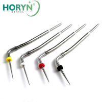 4pcs Dental Endo Obturation System Gutta Percha Pen Heated Tips F/XF/FM/M Good Thermal Conductivity High Heating Rate