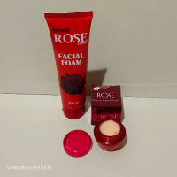 New Rose Scent Paket Cream Rose Asli & Facial Foam Whitening Mencerahkan Kulit Wajah 100ml