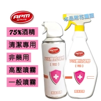 "現貨供應"清潔酒精75% 含噴頭 500ml 0.5公升 酒精 75%乙醇 500ml 變性乙醇 酒精 (非藥用