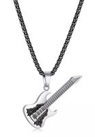 Trendyshop Rock Guitar Pendant Necklace