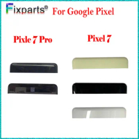New For Google Pixel 7 Pro Rear Cover Glass Strips Replacement Parts Battery Back Cover For Google Pixel 7 GVU6C Glass Strips