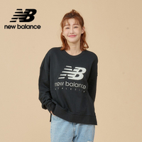 [New Balance]NB衛衣_女性_黑色_AWT21500BK