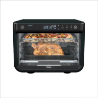DT202BK Foodi 8-in-1 XL Pro Air Fry Oven, Large Countertop Convection Oven, Digital Toaster Oven, 1800 Watts, Black.