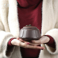紫砂茶葉罐陶瓷密封罐存茶罐普洱茶葉盒茶罐禮盒 【年終特惠】