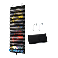 Giá đỡ Ống Playmat, cho MTG, có khe cắm Ống, có thể treo, Túi lưu trữ, bảo vệ PVC trong suốt