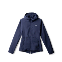 【BROOKS】女 Canopy 防風防潑水外套_深夜藍(221521450)