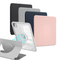 【VOORCA】2024 iPad Pro 11吋 磁吸系列 360度分離式旋轉 減震防摔立架皮套