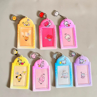 Chủ thẻ dễ thương, chủ thẻ BTS hoạt hình, bảo vệ ảnh Polaroid KPOP, có TATA, CHIMMY và COOKY, BT21