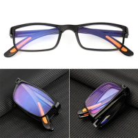New Hot Folding Ultralight Reading Glasses Diamond-cut Anti-UV Blue Rays Presbyopia Eyeglasses with Case Vision Care +1.0 to +4