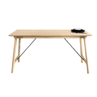 【BODEN】羅米斯5.3尺北歐風餐桌/長桌/工作桌/會議桌