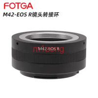 M42-RF Adapter Ring for M42 42mm mount Lens to canon RF mount EOSR R50 R10 R8 R7 R6II R5C R3 RP R5 full frame camera