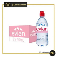Evian Natural Mineral Water 750ml