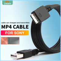 WMC-NW20MU USB Cable For Sony Player MP3 MP4 NWZ-S764BLK E463RED 765BT F886 F885 S739F S740 S744 NW-S640 S603 Walkman Data Cable
