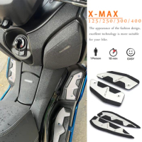 Motorcycle Footpads For XMAX 125 250 300 400 Front Rear Pegs Plate Aluminum Alloy Pedal Modified Skid proof Footrest