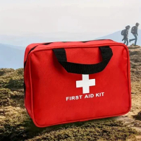 Multi purpose first aid kit suitable for outdoor activities and emergency situations, portable first