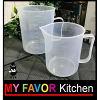 250ml/500ml/1000ml Plastic Measuring Cup Measure Jug Baking Cup Bakeware Kitchenware Ready Stock Mal