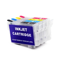 Empty Refillable Ink Cartridge Without Chip For Epson XP-2100 XP-2101 XP-2105 EW-052A Chipless Printers