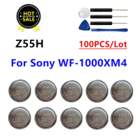 100PCS/lot Z55H For ZeniPower replacement CP1254 1254 for Sony WF-1000XM4 XM4 Bluetooth Headset Battery 3.85V 75mAh Z55H