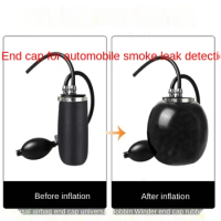 Car Smoke Leak Detector Universal Airbag Plug Bobbin Winder Plug Rubber Airbag Plug Smoke Leak Detector