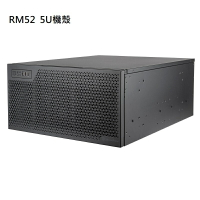 【最高現折268】SilverStone 銀欣 RM52 5U雙360mm水冷高相容性的機架式伺服器機殼/SST-RM52