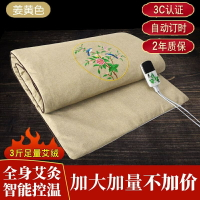220v 暖熱恆溫艾灸床墊電艾灸墊艾絨褥子電熱毯電褥子全身家用艾灸【非醫療器材】
