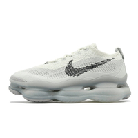 Nike 慢跑鞋 Air Max Scorpion Flyknit SE 男鞋 灰 黑 氣墊 厚底 緩衝 FQ2694-001