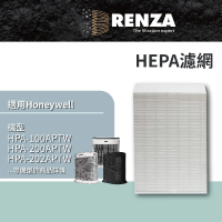RENZA 適用Honeywell HPA-100APTW 200 300 5150 5250 5350 空氣清淨機(HEPA濾網 濾芯)