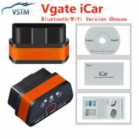 Vgate iCar 2 Pro Elm327 Bluetooth OBD2 V2.1 Elm 327 V2.1 Android Adapter Car Scanner OBD 2 Auto Diagnostic Tool Scanner iCar2