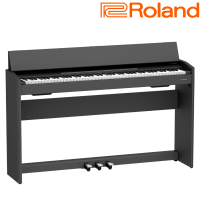 【ROLAND 樂蘭】Digital Piano折蓋式數位鋼琴 / 黑色款 / 公司貨保固(F107)