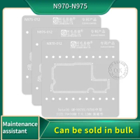 AMAOE N970 N976 Middle Layer Reballing Stencil Template for Samsung Note 10 5G SM-976V SM-975U N975F Solder Tin Planting Net