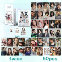 MISAMO TWICE Photocard, การ์ด Lomo โฮโลแกรมเลเซอร์, 50-55pcs, มี Nayeon, Jeongyeon, Momo, Sana, Jihy