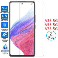 tempered glass for samsung a33 a53 a73 5g protective glass screen protector on galaxy a 33 53 73 33a 53a 73a film samsun samsumg