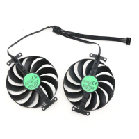 Graphics Card Cooler Fan Replacement T129215SU Cooling Fan for ASUS RTX3060 RTX3070 3060ti LHR DUAL OC V2 Repair Part
