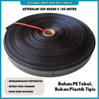 Selang Drip Irigasi Pertanian Panjang 100 Meter Lubang Pipa 1 Inch Selang Pertanian