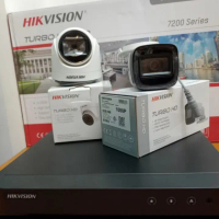 paket cctv hikvision 2mp 4ch HDD 500gb