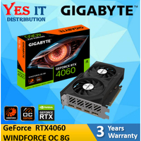 100% Genuine Gigabyte GeForce RTX4060 8G / RTX 4070 12G / RTX 4070 SUPER WINDFORCE OC 12GB /  GeForc