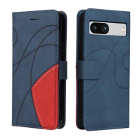 Google Pixel 7A Case Leather Wallet Flip Cover Pixel7A Phone Case For Google Pixel 7A 6A 5A 4A Luxury Case