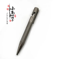 Titanium Bolt Side press Tactical Pen Writing Pen Signature Pen Automatic EDC Equipment Stationery Gifts