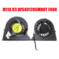 Laptop CPU Fan For Alienware M11X R3 DFS491205MH0T FA98 DC5V 0.5A New