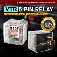 Relay 12V 80A 5 Pin Kereta Relay Geganti