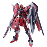 In Stock Original BANDAI METAL ROBOT STTS-808 IMMORTAL JUSTICE GUNDAM MOBILE SUIT GUNDAM SEED FREEDOM 14CM Action Toys Gifts