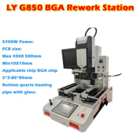 LY G850 Universal Semi-automatic Align Industrial BGA Rework Station For Server Notebook Laptops/Game Consoles Mobile 220V 5700W