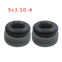 2 PCS 9x3.50-4 Pneumatic Tire 9*3.50-4 Tyre for Electric Tricycle Elderly Scooter 4 Inch Parts