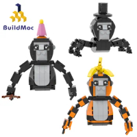 BuildMOC Game Gorilla King Kong Monkey Doll Animal Building Block Toy