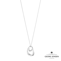 Georg Jensen 喬治傑生 OFFSPRING 純銀鑽石項鍊