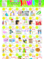 LADYBUG WALLCHART BELAJAR DOA-DOA HARIAN LEARNING JAWI - WC 1 SERIES