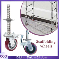 Roda Scaffolding 6 Inch Roda Steger Scaffolding 15cm  Roda Perancah Karet 6inch Utk Gerobak Scaffold
