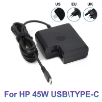 Bộ Chuyển Đổi AC USB-C TYPE-C, 20V 2.25A 45W, Bộ sạc máy tính xách tay, Cho HP Elite x2 1013 G3, Eli