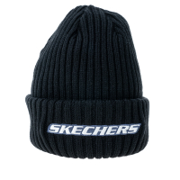 SKECHERS 針織帽_碳黑 - L423U023-0018