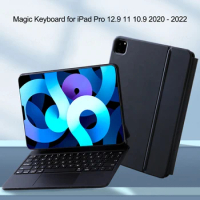 Magic Keyboard for iPad Pro 11 4th 3rd 2nd Generation Magnetic keyboard Cover For iPad 10th 10.9 12.9 2022 Case with Pen holder